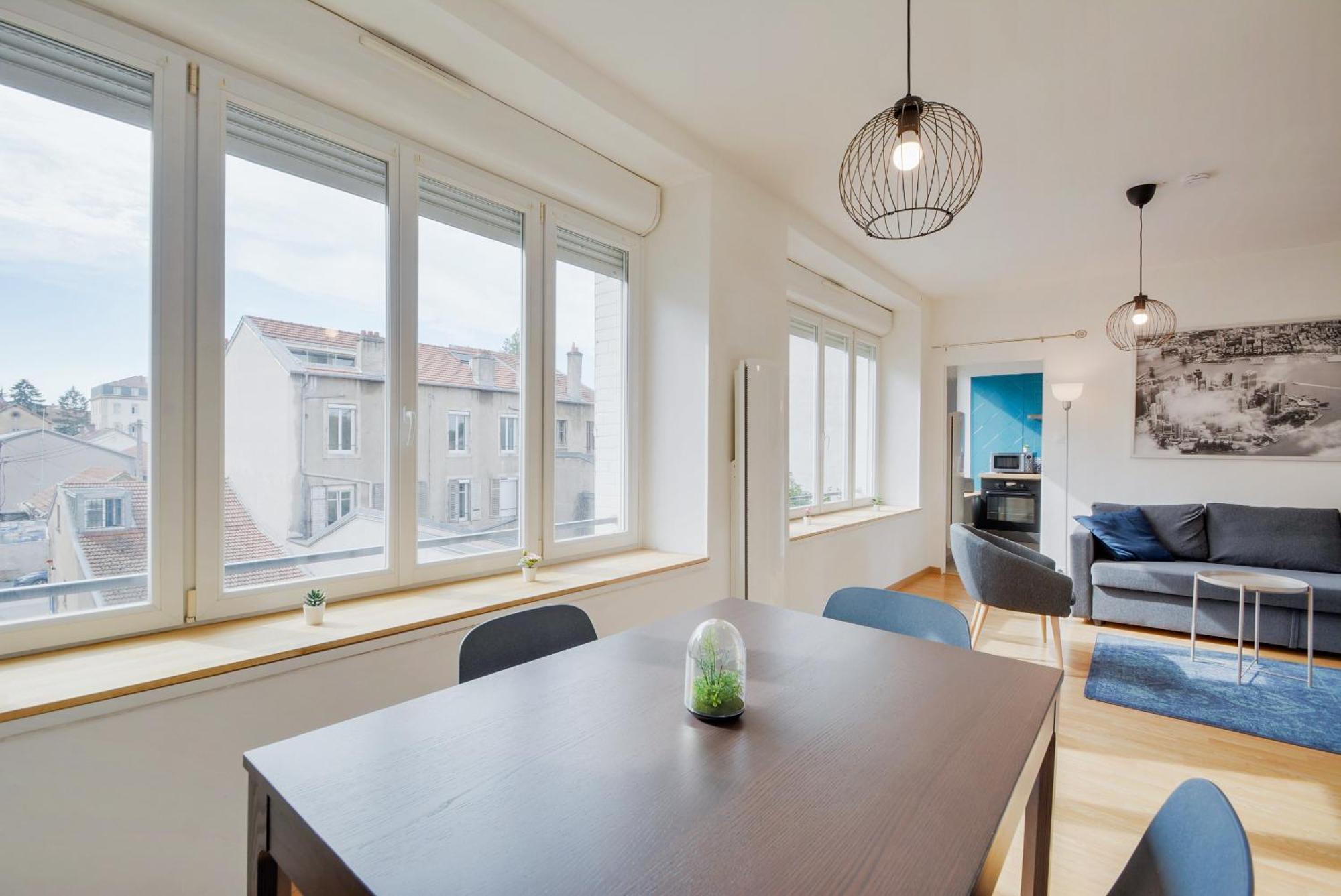 Apartament T3 Charmant 4* 65M² Parking @ Thermal / Artem Nancy Zewnętrze zdjęcie